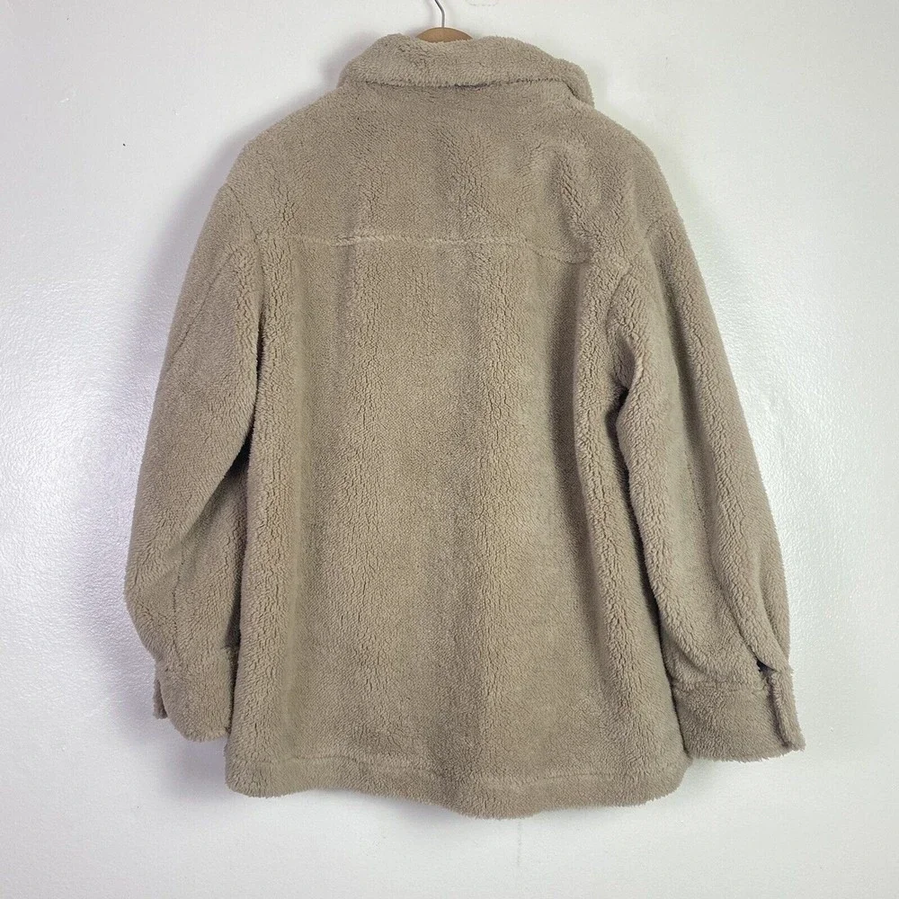 Revolve Show Me Your Mumu Whistler Shirt Jacket Size S Teddy Coat - Picture 11 of 12